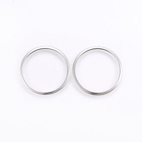 Ring Mittelstück/Anhänger Größe 20 mm, (6 Stk) - Uniq Perler - 111792