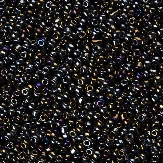 Rocailles Glasperler 12/0 – Iris Rund, (2mm, 20 gram) - Uniq Perler - 