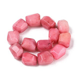 Rodokrosit - Kantet (12×17mm) - Uniq Perler - 114199