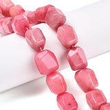 Rodokrosit - Kantet (12×17mm) - Uniq Perler - 114199