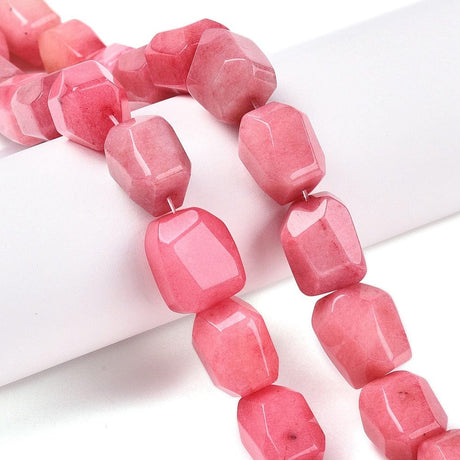 Rodokrosit - Kantet (12×17mm) - Uniq Perler - 114199