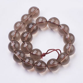 Rauchquarz Perlen – Rund (10 mm) - Uniq Perler - 117309