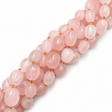 Rosa Kvarts Perler – Nuggets (12~20x9~15x7~15mm) - Uniq Perler - 125107