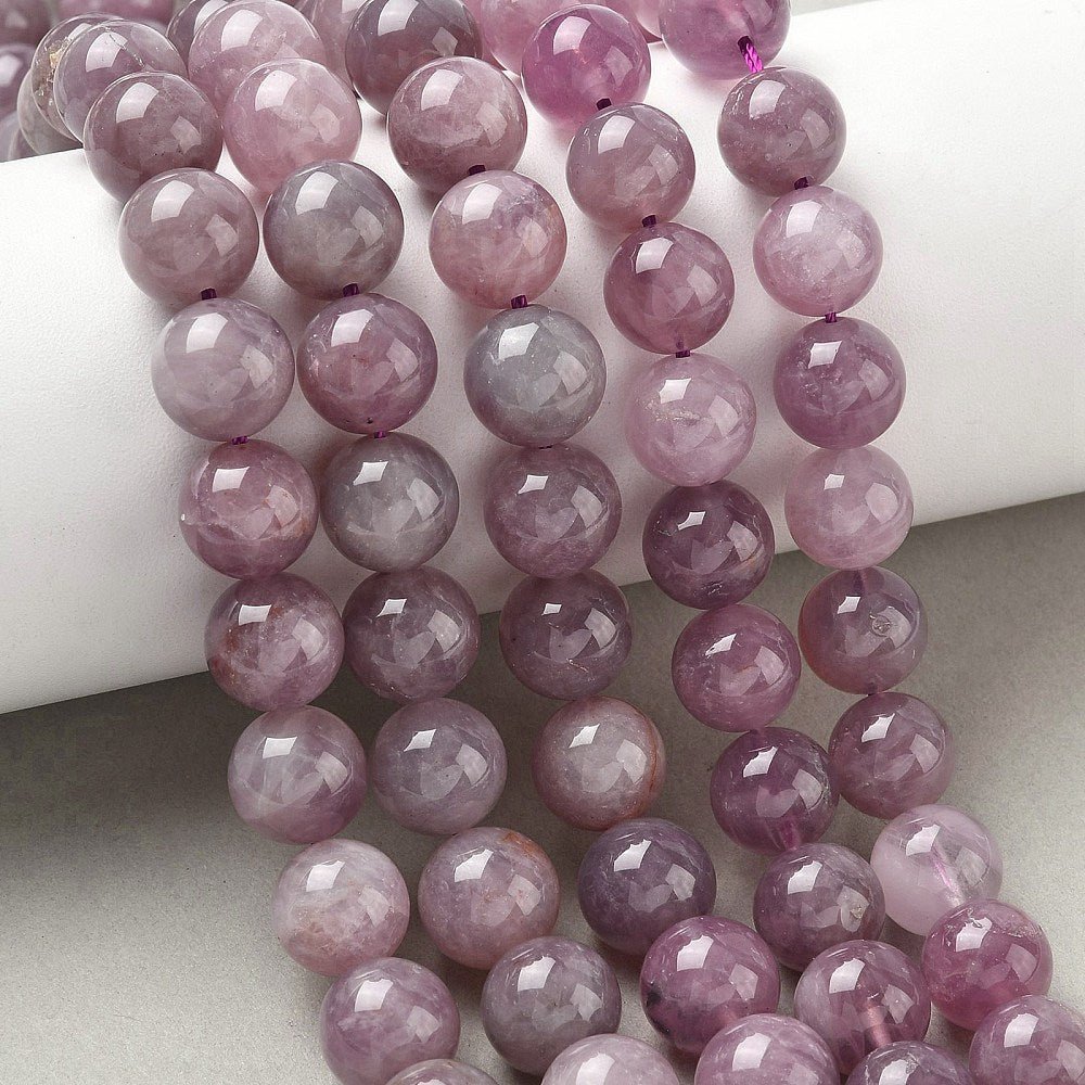 Rosa Kvarts Perler – Runde (10~10.5mm) - Uniq Perler - 