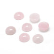 Rosakvarts Cabochons – Halvrund (12x5mm) 6 stk - Uniq Perler - 