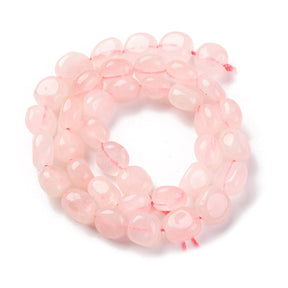 Rosenkvarts – Nuggets/Chips (7 - 12mm) - Uniq Perler - 113621