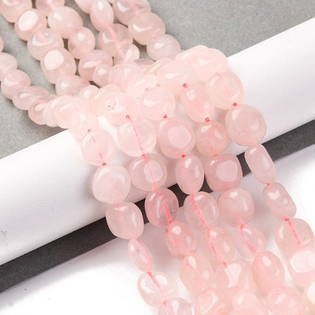 Rosakvarts – Nuggets/Chips (7 - 12mm) - Uniq Perler - 113621