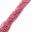 Rosakvarts Perler – Facetteret, Runde, Grade AA (4–4.5mm) - Uniq Perler - 117599