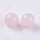 Rosakvarts Perler – Rosa, Runde (6mm) - Uniq Perler - 124336