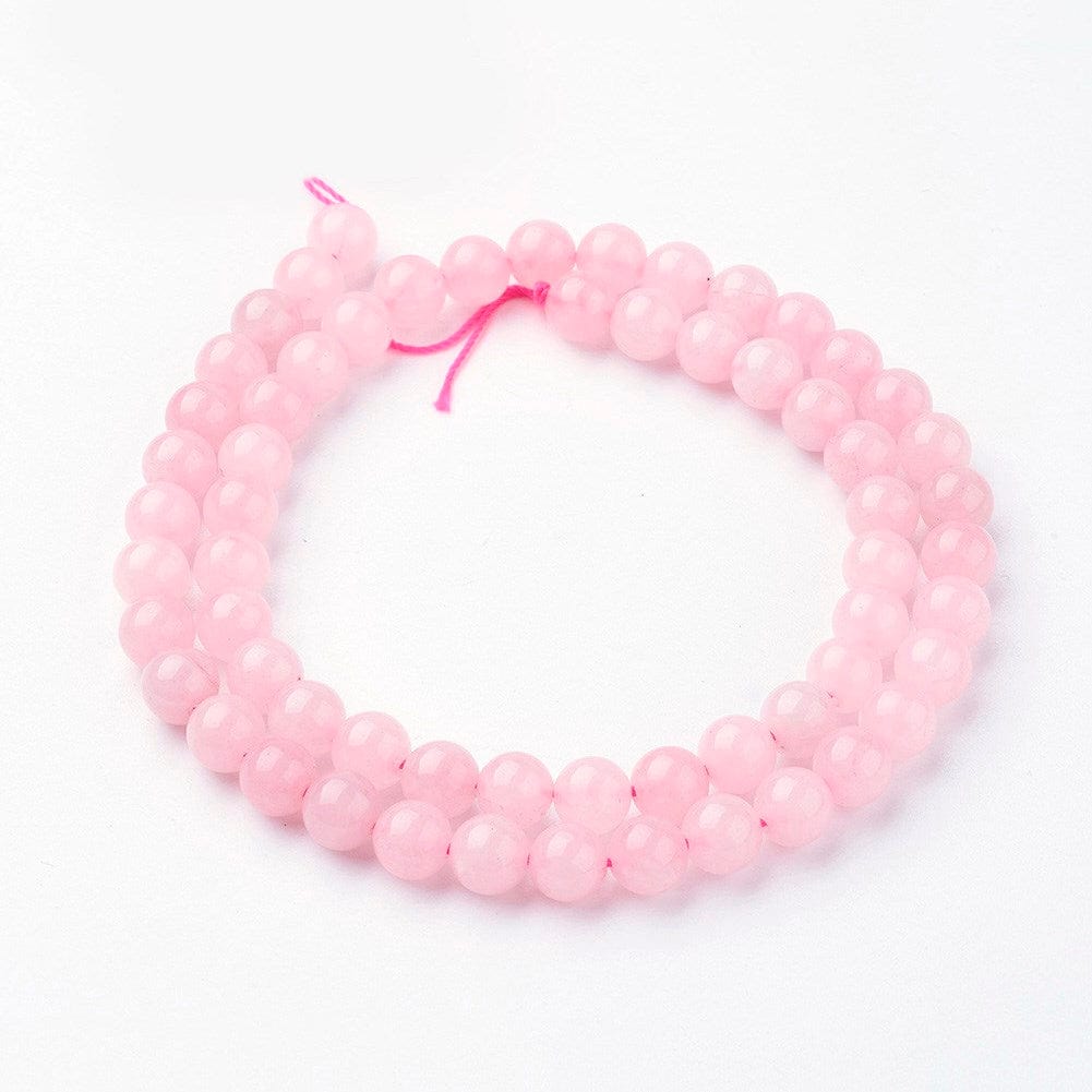 Rosakvarts – Rund (10mm) - Uniq Perler - 737840