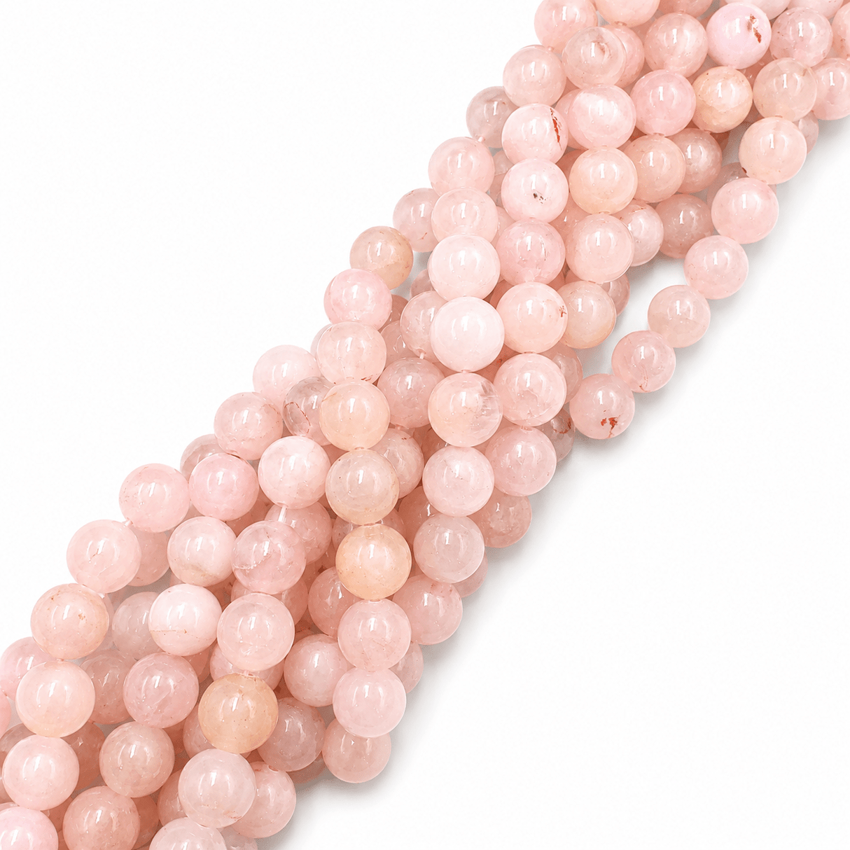 Rosakvarts – Rund (14mm) - Uniq Perler - 114483