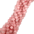 Rosakvarts – Runde (10mm) - Uniq Perler - 0000002063