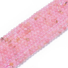 Rosenquarz – Rund (6mm) - Uniq Perler - 8753258