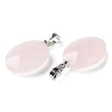 Rosakvarts Vedhæng, 21,8x13,4mm - Uniq Perler - 1111489961
