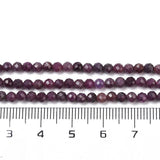 Rubin Perler – Facetteret (3 - 3,5mm) - Uniq Perler - 