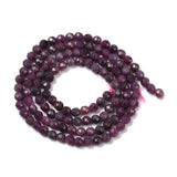 Rubin Perler – Facetteret (3 - 3,5mm) - Uniq Perler - 