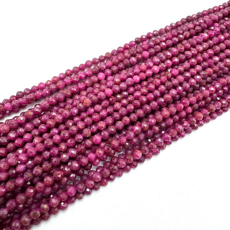 Rubin Perler – Facetteret (3mm) - Uniq Perler - 115354