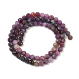 Rubin Rund – Facetteret (5mm) - Uniq Perler - 117590