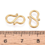S - låse – Vandfast Rustfrit Stål (13mm, 2 stk.) - Uniq Perler - 122157