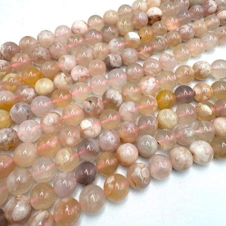 Sakura Flower Agat - 10mm - Uniq Perler - 744702