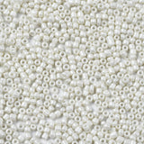 Seed Beads – Creme, Runde (2 - 2,5mm) 450g - Uniq Perler - 91004