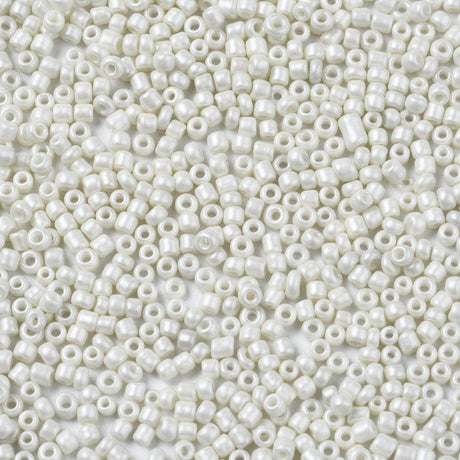 Seed Beads – Creme, Runde (2 - 2,5mm) 450g - Uniq Perler - 91004