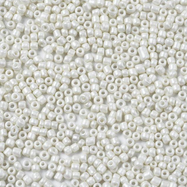 Seed Beads – Creme, Runde (2 - 2,5mm) 450g - Uniq Perler - 91004