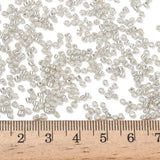 Seed Beads – Galvaniseret Sølv, Runde (12/0, 2mm) 450 g - Uniq Perler - 126423