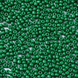 Seed Beads, Grøn, (2mm, 20gr) - Uniq Perler - 1111490396