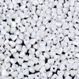 Seed Beads Hjerteform – Hvid (3,5x4,5mm) 20g - Uniq Perler - 115744