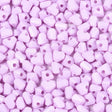 Seed Beads Hjerteform – Lilla/Rosa (3,5x4,5mm) 20g - Uniq Perler - 115745