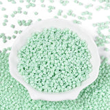 Seed Beads Hjerteform – Turkis (3,5x4,5mm) 20g - Uniq Perler - 115746