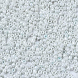 Seed Beads – Hvid, Rund (2 - 2,5mm, 450g) - Uniq Perler - 0000014663