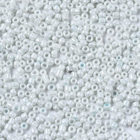Seed Beads – Hvid, Rund (2 - 2,5mm, 450g) - Uniq Perler - 0000014663