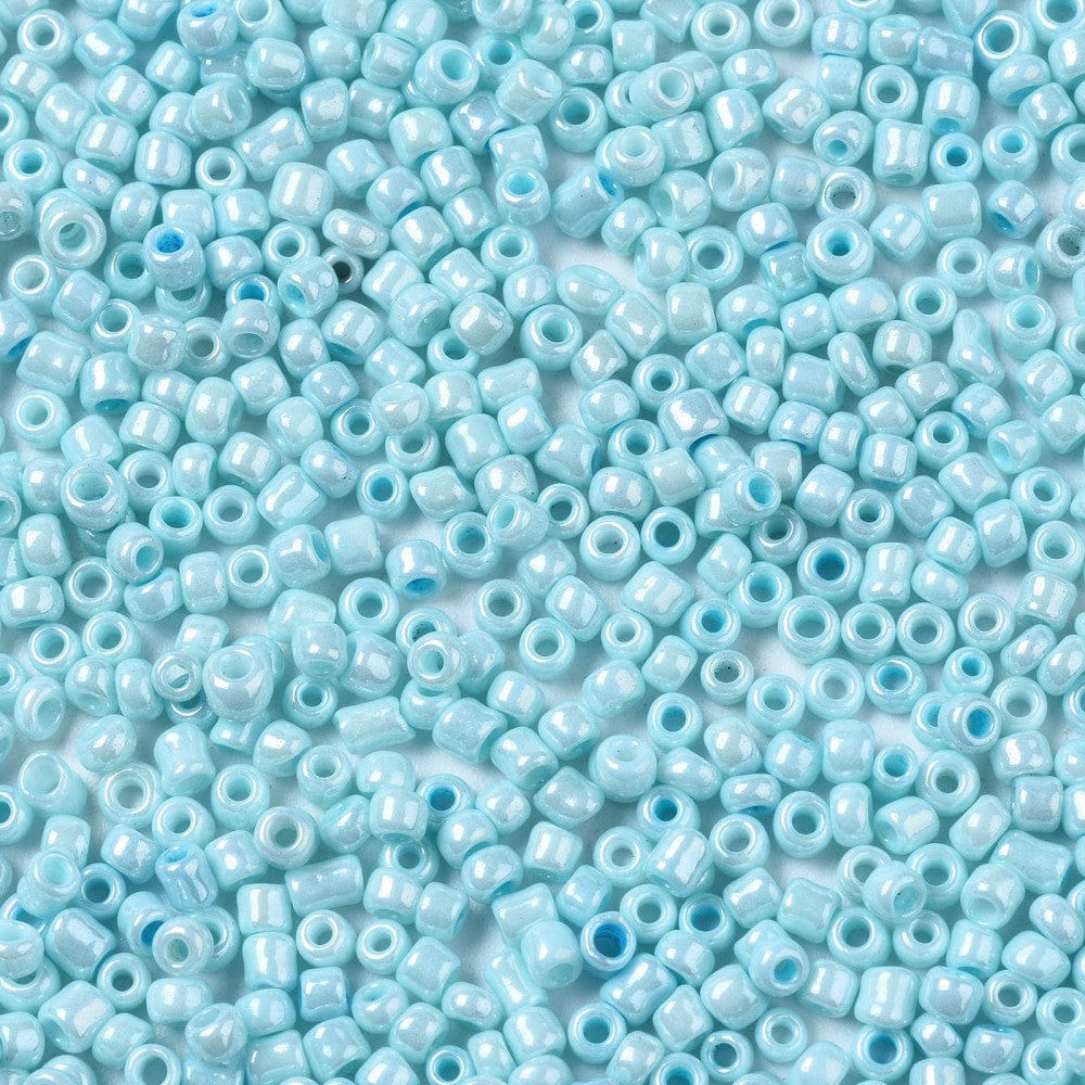 Seed Beads – Lys Blå, Rund (2 - 2,5mm, 450g) - Uniq Perler - 0000014660
