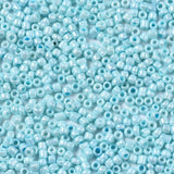 Seed Beads – Lys Blå, Rund (2 - 2,5mm, 450g) - Uniq Perler - 0000014660