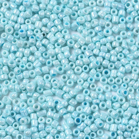 Seed Beads – Light Blue, Round (2 - 2.5mm, 450g) - Uniq Perler - 0000014660