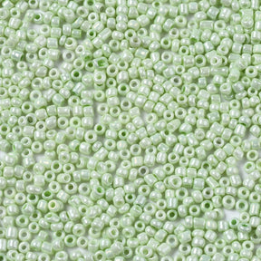 Seed Beads – Lys Grøn, Runde (2 - 2,5mm) 450g - Uniq Perler - 1111490395