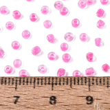 Seed Beads – Magenta, Farvet Inderside (12/0, 2mm) 450g - Uniq Perler - 126434