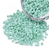 Seed Beads – Mint Grøn, Rund (2 - 2,5mm, 450g) - Uniq Perler - 0000014669