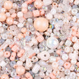 Seed Beads – Mix Rosa Farver (1,8–9,2mm) 20g - Uniq Perler - 115227