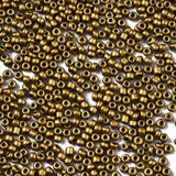 Seed Beads, Mørk guld, 2mm, (20gram) - Uniq Perler - 