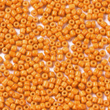 Seed Beads – Mørk Orange, Runde (2 - 2,5mm) 450g - Uniq Perler - 988324