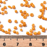 Seed Beads – Mørk Orange, Runde (2 - 2,5mm) 450g - Uniq Perler - 988324