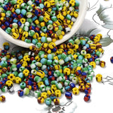 Seed Beads, Multifarvet, Stribet,( 2mm, 20gr) - Uniq Perler - 111798