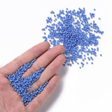 Seed Beads – Opaque Kornblomstblå, Runde (12/0, 2mm) Ca. 450gr - Uniq Perler - 126426