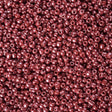 Seed Beads – Opaque Luster, Rød, Runde (12/0, 2mm) 450 g - Uniq Perler - 126404