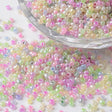 Seed Beads – Pastel Farve Mix, Rund (2 - 2,5mm, 450g) - Uniq Perler - 0000014681