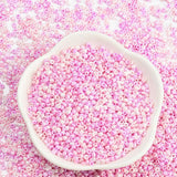 Seed Beads, Perlemors Rosa, 2mm, 12/0 - Uniq Perler - 1111490403