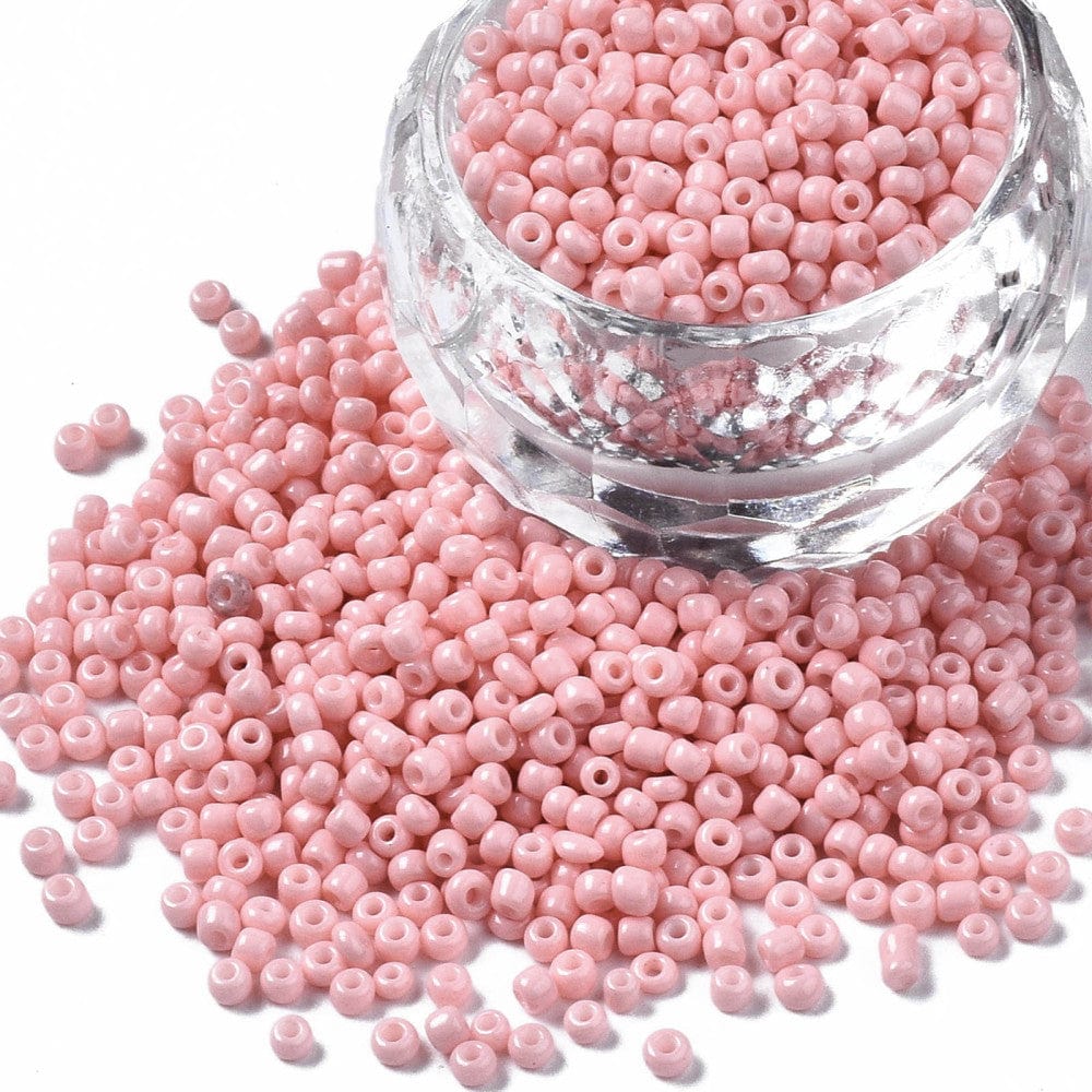 Seed Beads – Pink, Runde (2 - 2,5mm) 450g - Uniq Perler - 945804